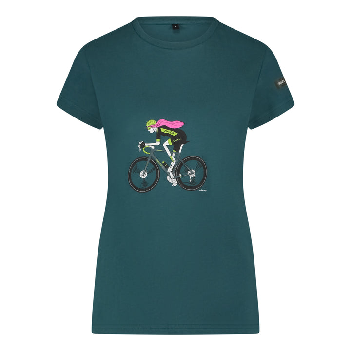 Shimano Women Sentiero LTD T-Shirt deep ocean