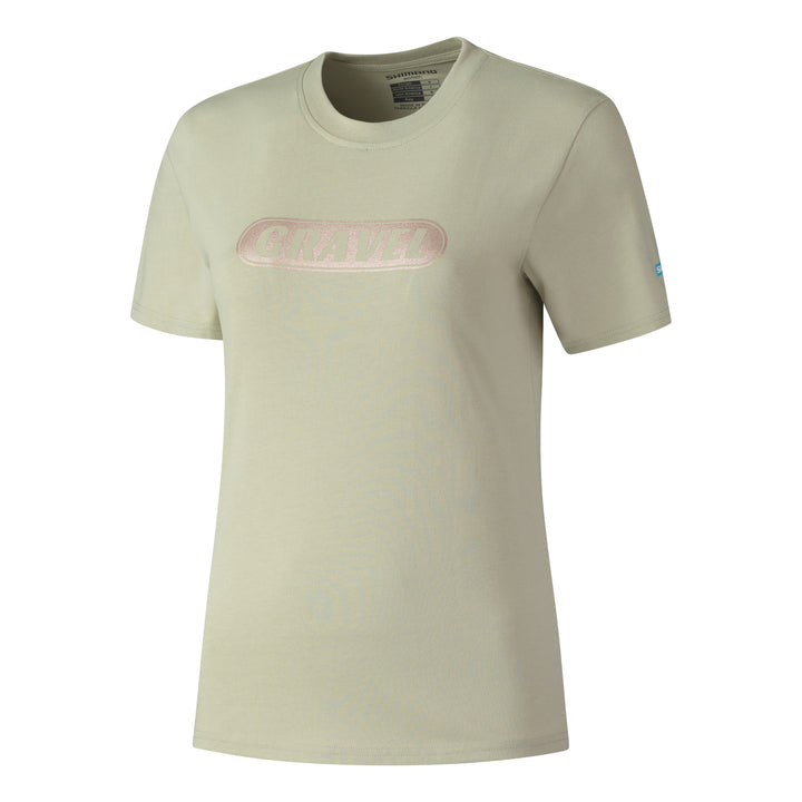 Shimano Women Tee Gravel olive
