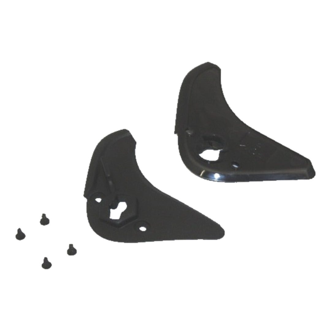 SHOEI SHOEI Helmschirmsockel Seite (HTAV) schwarz