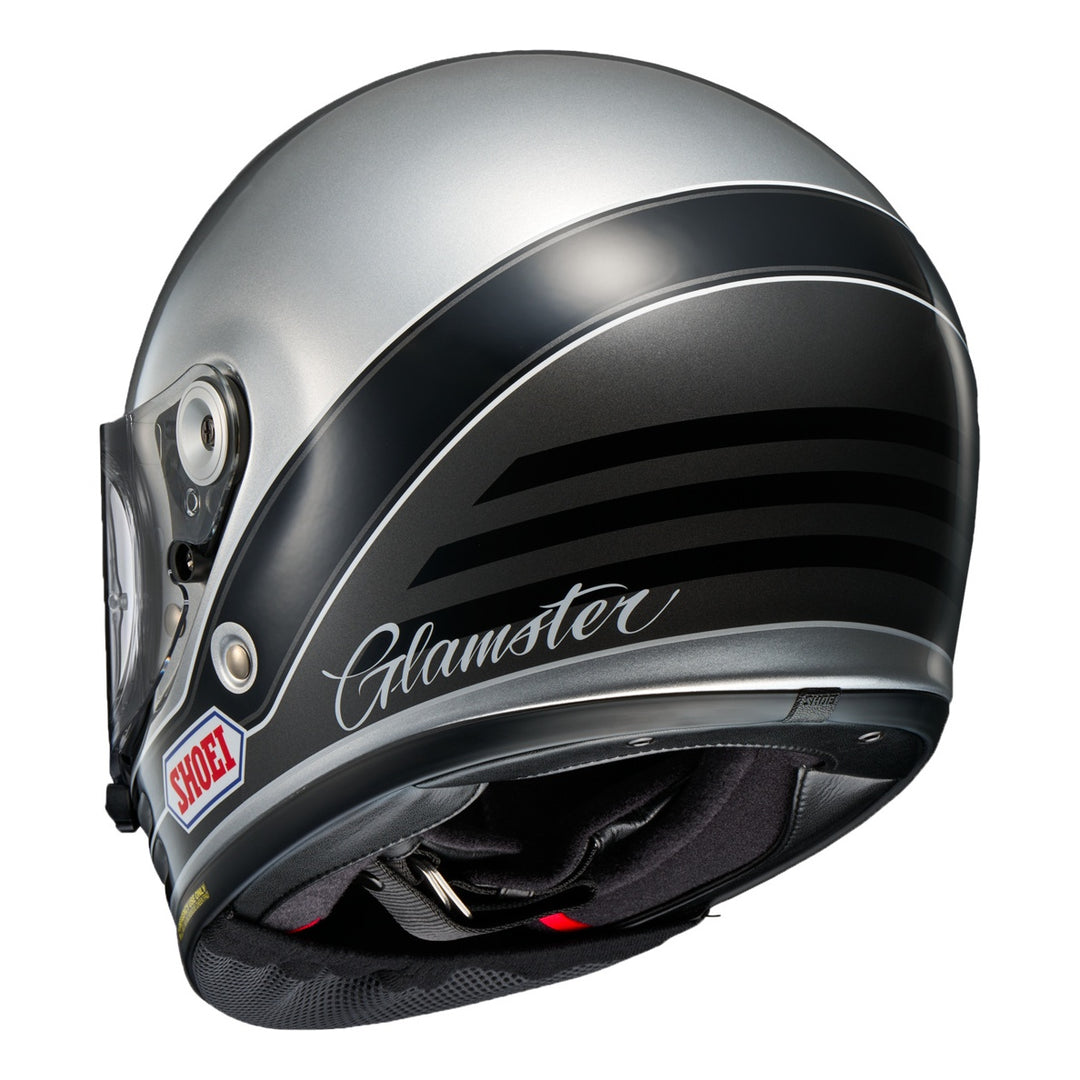 SHOEI Integralhelm Glamster 06 Abiding TC-10 grau-schwarz-weiss