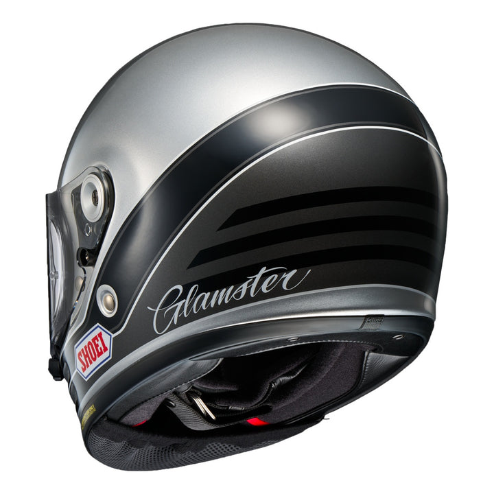 SHOEI Integralhelm Glamster 06 Abiding TC-10 grau-schwarz-weiss