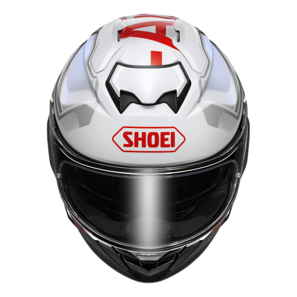 SHOEI Integralhelm GT-Air 3 Mike TC-6, schwarz-weiss-rot