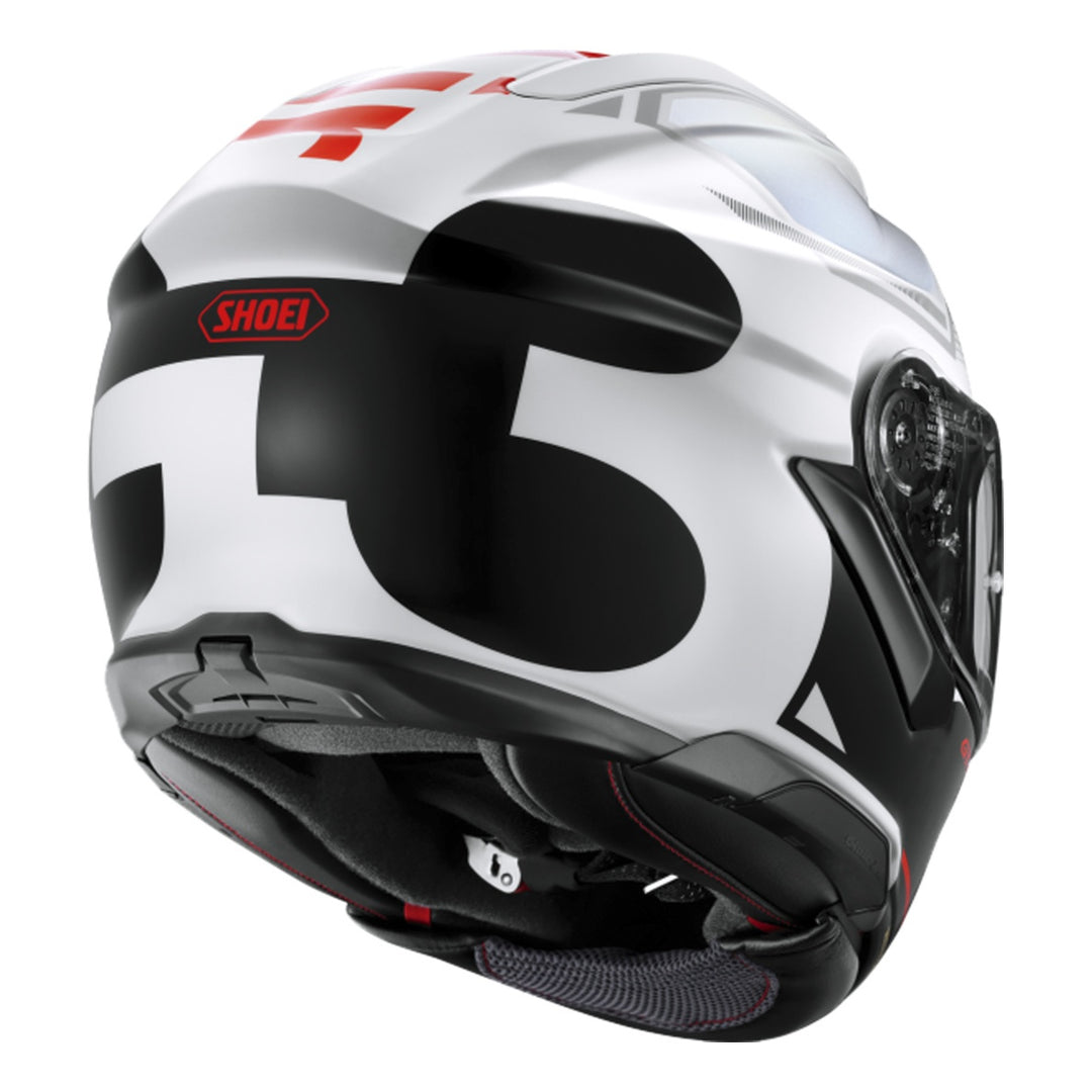 SHOEI Integralhelm GT-Air 3 Mike TC-6, schwarz-weiss-rot