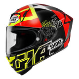 SHOEI Integralhelm X-Spirit Pro Diggia 2 TC-3, schwarz-rot-gelb