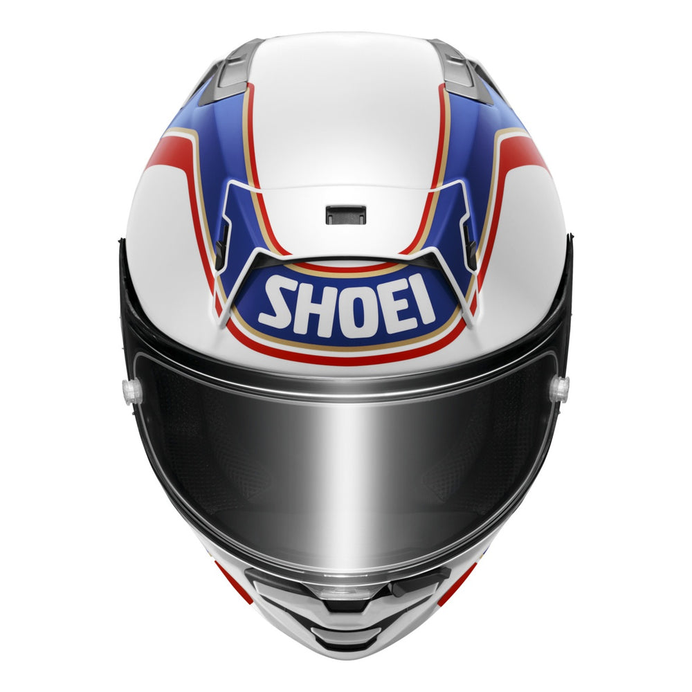 SHOEI Integralhelm X-Spirit Pro Gardner weiss-blau-rot