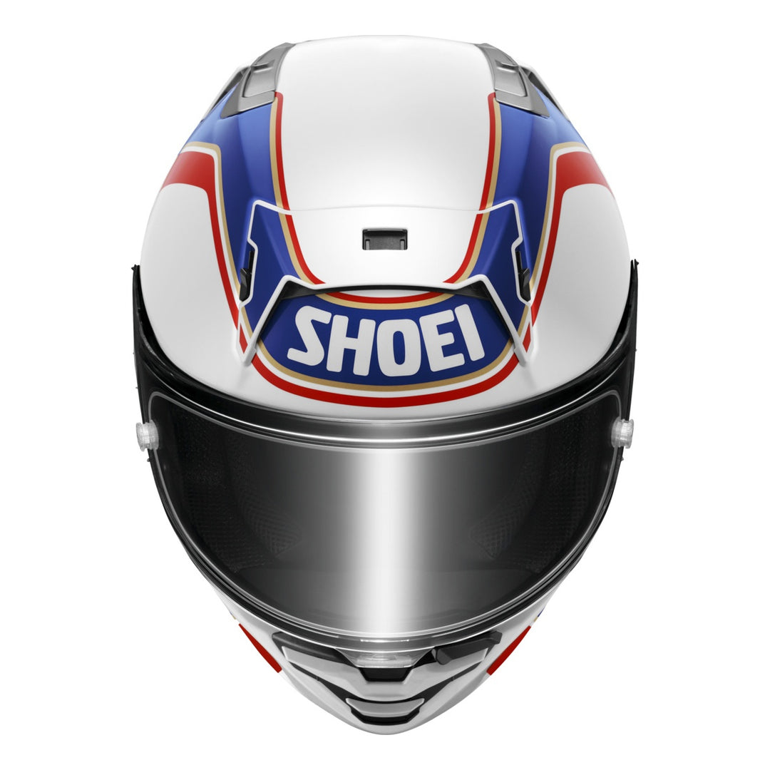 SHOEI Integralhelm X-Spirit Pro Gardner weiss-blau-rot