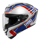 SHOEI Integralhelm X-Spirit Pro Gardner weiss-blau-rot