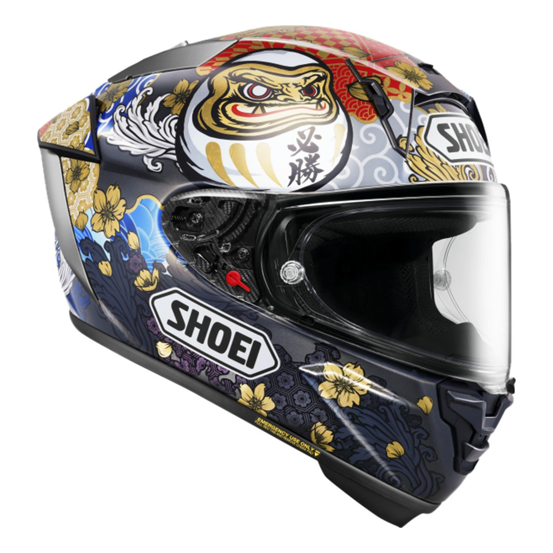 SHOEI Integralhelm X-Spirit Pro Marquez Motegi 5 schwarz-weiss-rot