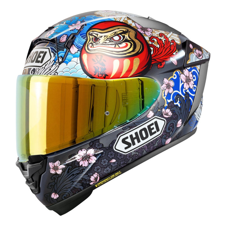SHOEI Integralhelm X-Spirit Pro Marquez Motegi 5 schwarz-weiss-rot