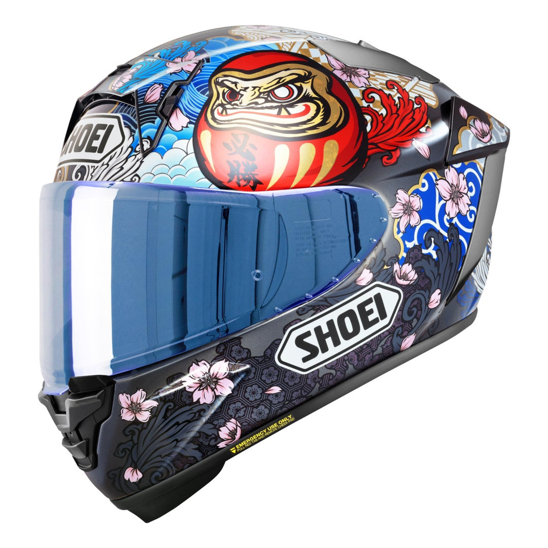 SHOEI Integralhelm X-Spirit Pro Marquez Motegi 5 schwarz-weiss-rot