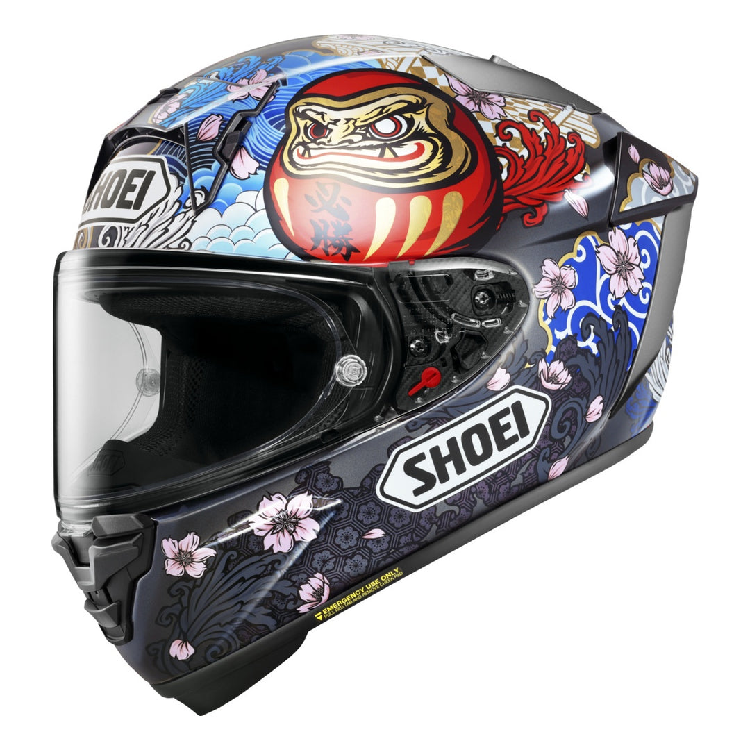SHOEI Integralhelm X-Spirit Pro Marquez Motegi 5 schwarz-weiss-rot
