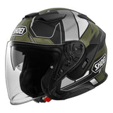 SHOEI Jethelm J-Cruise 3 Whizzy TC-11 matt schwarz-olive schwarz-grün