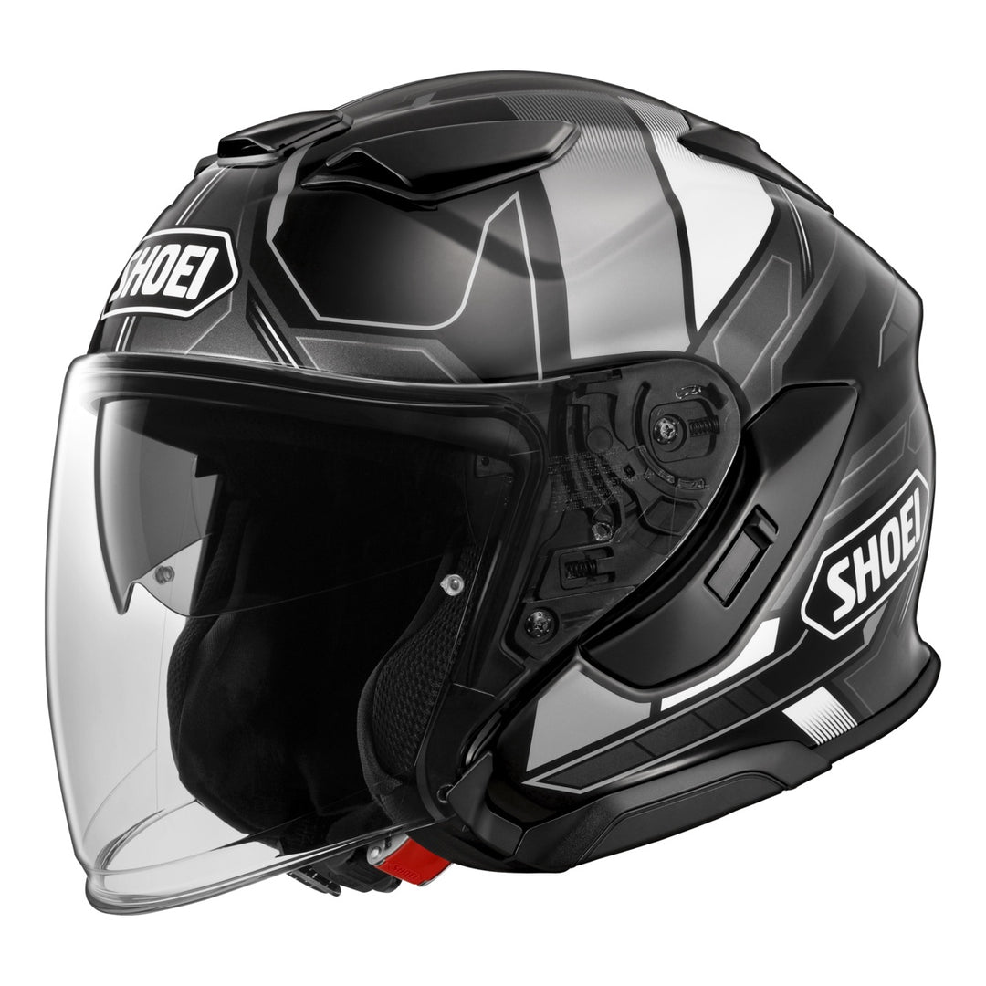SHOEI Jethelm J-Cruise 3 Whizzy TC-5 schwarz-hell grau-dunkel grau
