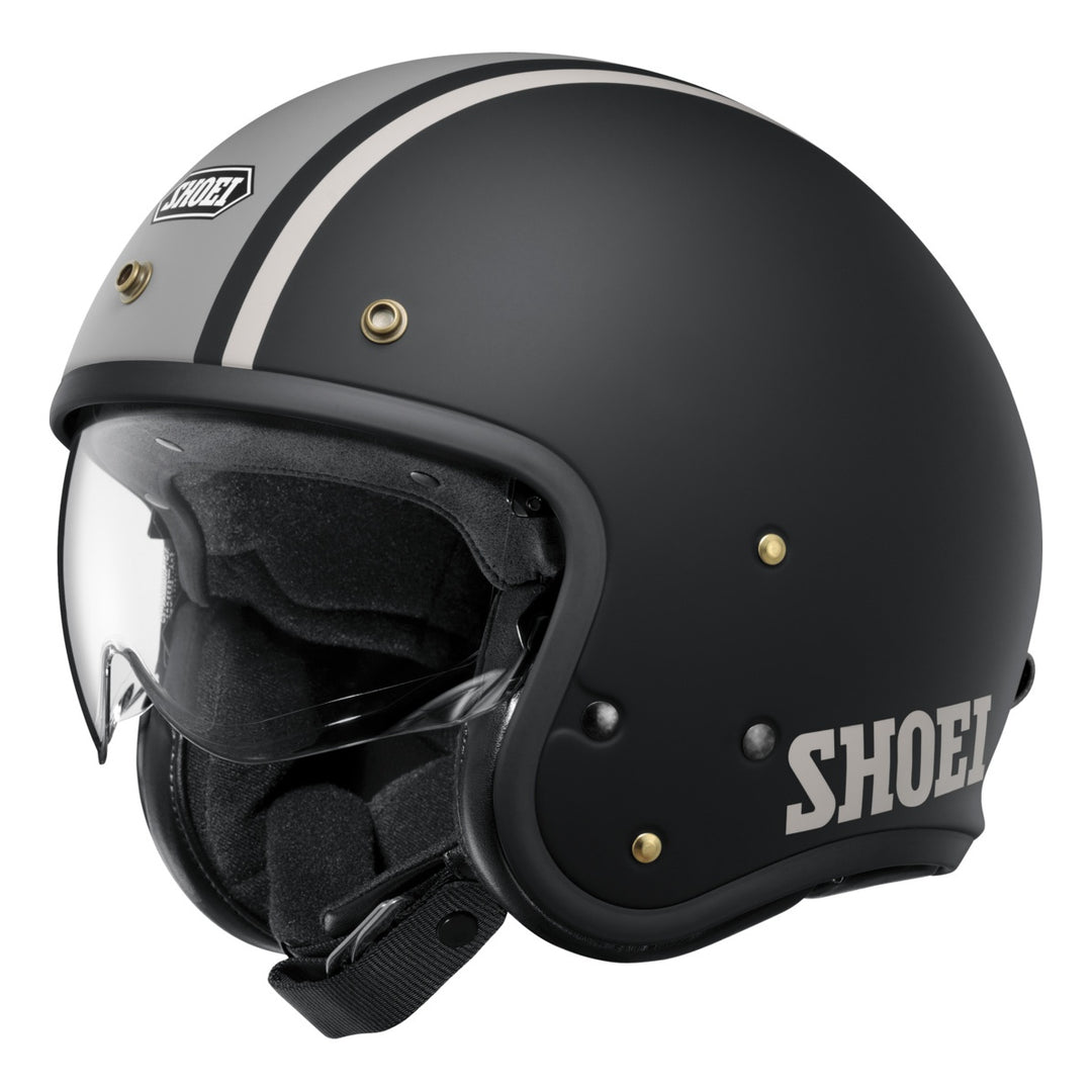 SHOEI Jethelm J-O 2 Aventure TC-10, schwarz-grau-braun