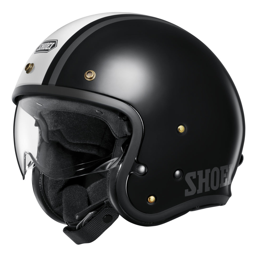 SHOEI Jethelm J-O 2 Aventure TC-5, schwarz-weiss-grau