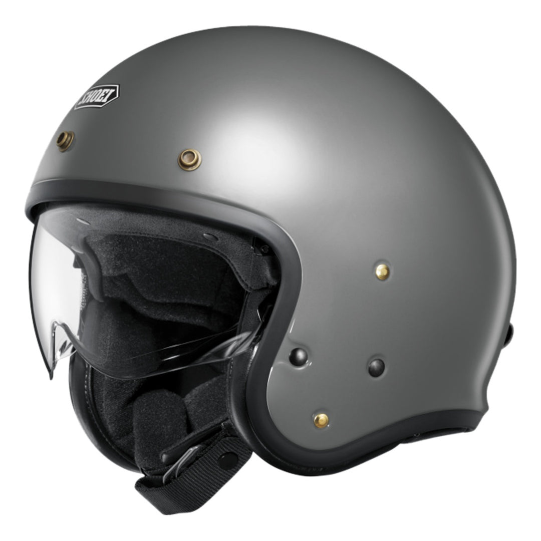 SHOEI Jethelm J-O 2 Plain basalt grau