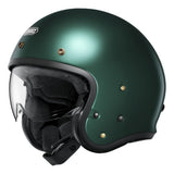 SHOEI Jethelm J-O 2 Plain british grün