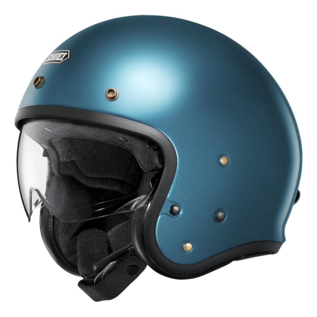 SHOEI Jethelm J-O 2 Plain laguna blau