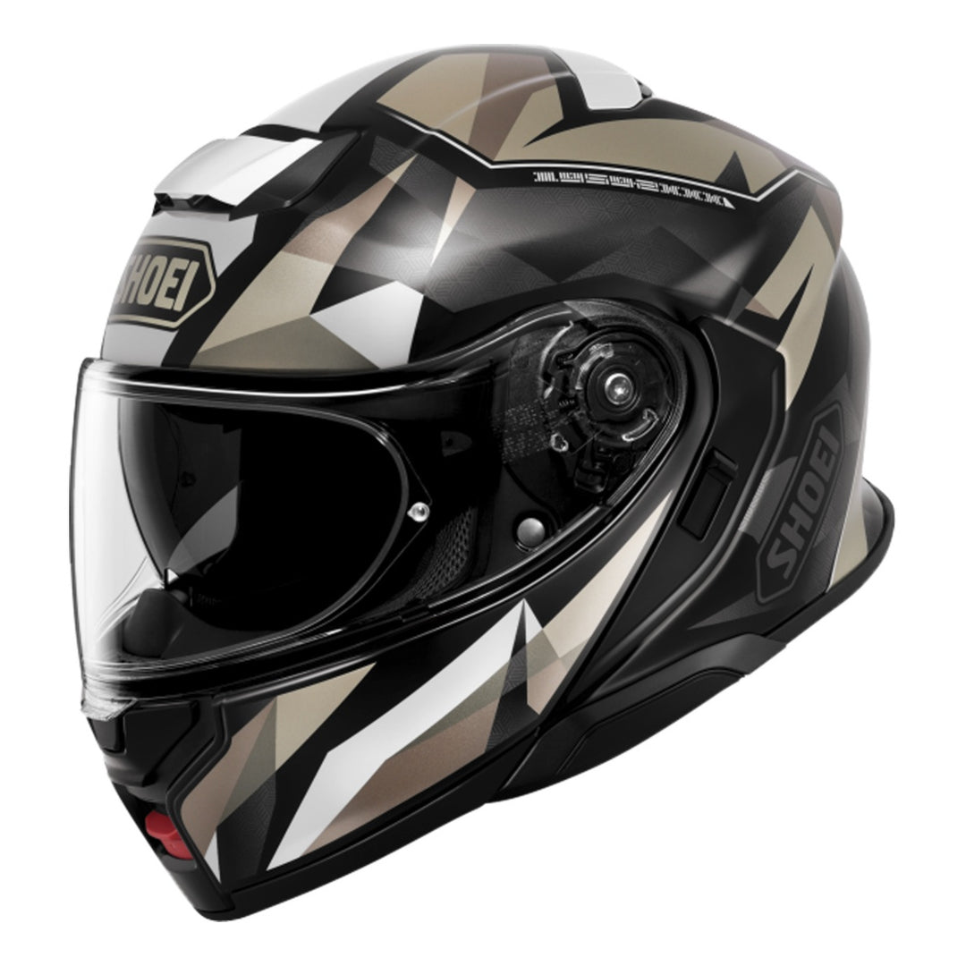 SHOEI Klapphelm Neotec 3 Fragments TC-10, schwarz-beige-weiss