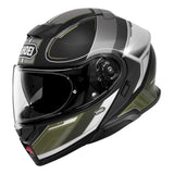 SHOEI Klapphelm Neotec 3 Sharpen TC-11, matt olive-schwarz-weiss grün-schwarz-weiss