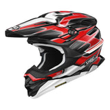 SHOEI Motocrosshelm VFX-WR 06 Sparkle TC-1 schwarz-rot-weiss