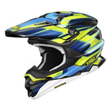SHOEI Motocrosshelm VFX-WR 06 Sparkle TC-3 schwarz-gelb-weiss