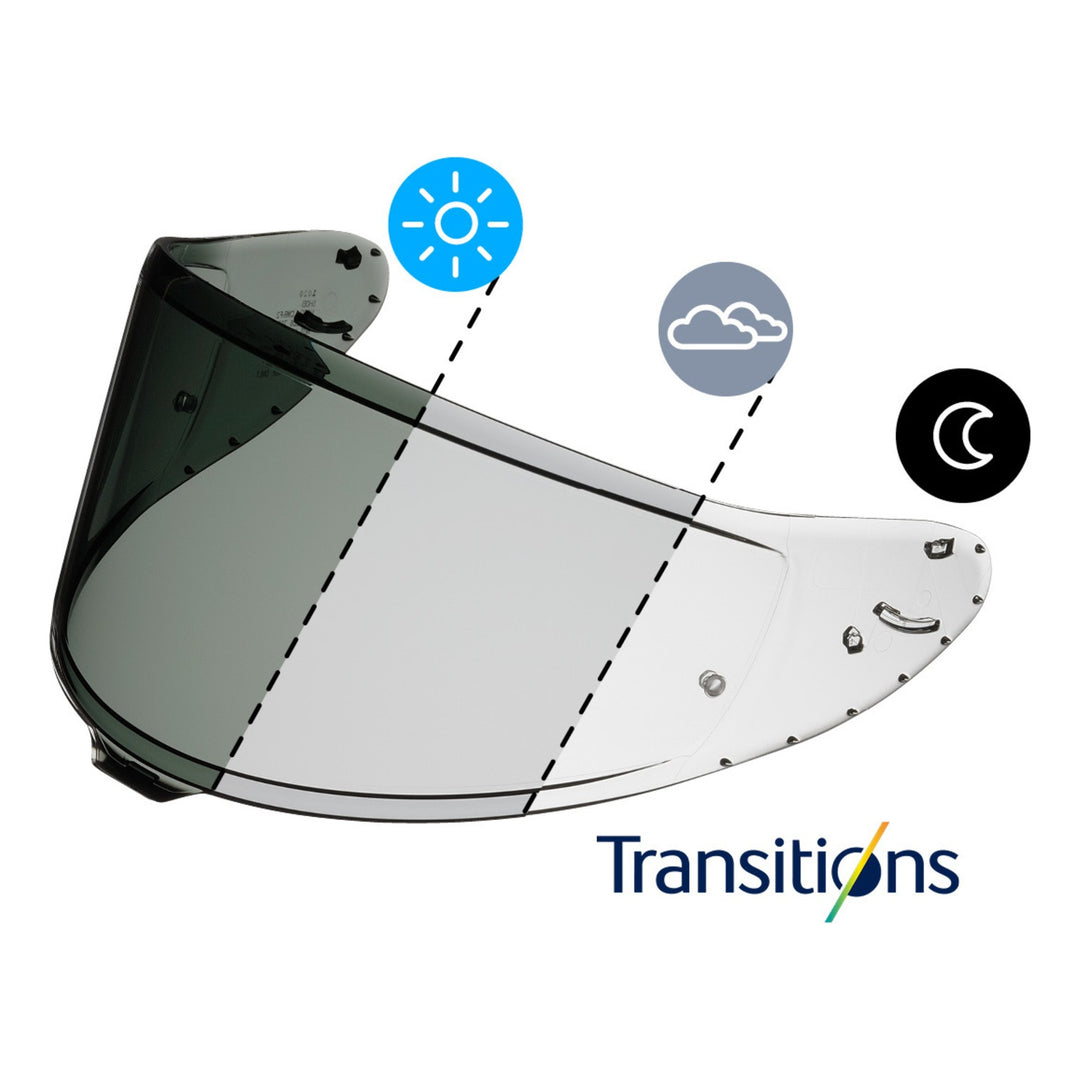 SHOEI SHOEI Visier Photochromic grau-transparent