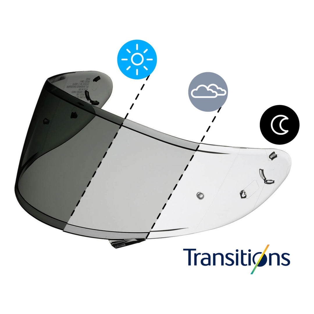 SHOEI SHOEI Visier Pinlock selbsttönend transparent