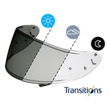 SHOEI SHOEI Visier Pinlock selbsttönend transparent