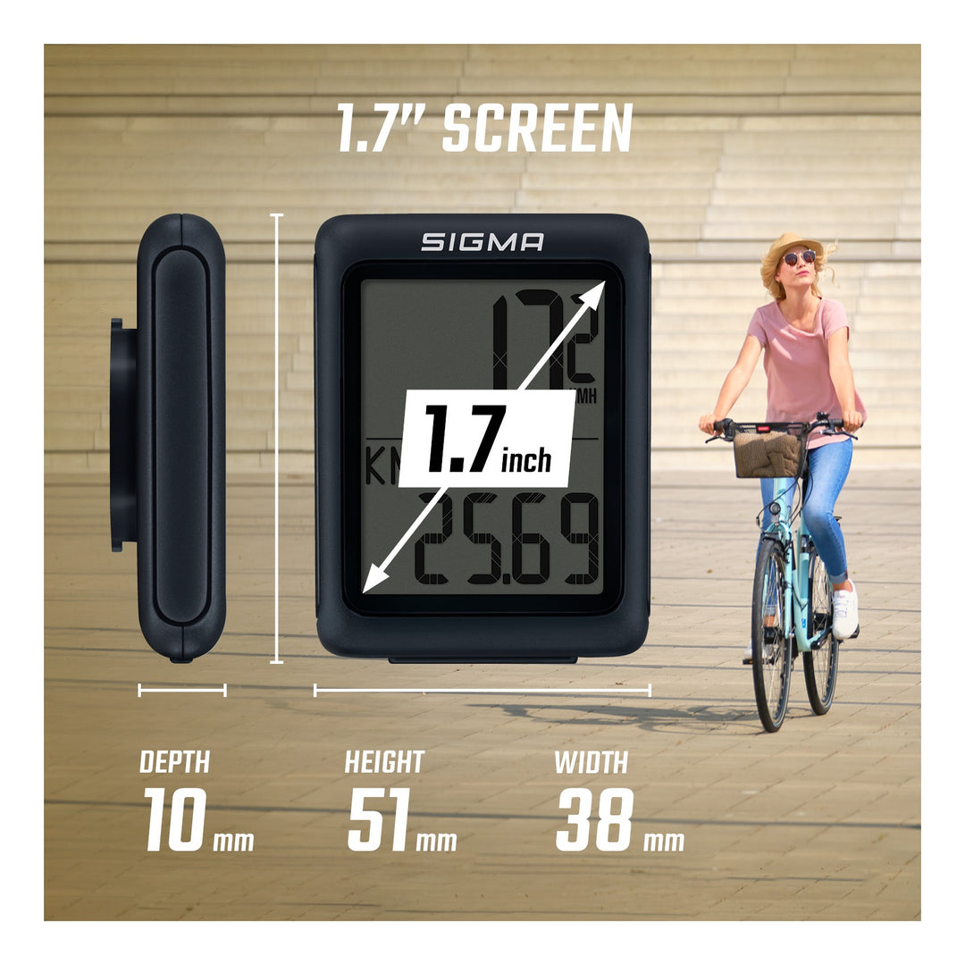 SIGMA SPORT Sigma Computer BC 5.0 WR kabelgebunden schwarz