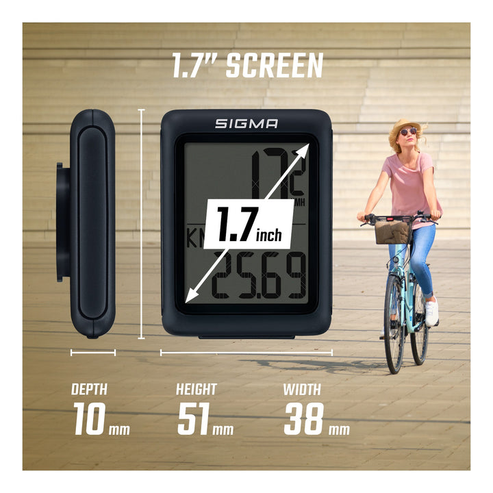 SIGMA SPORT Sigma Computer BC 5.0 WR kabelgebunden schwarz