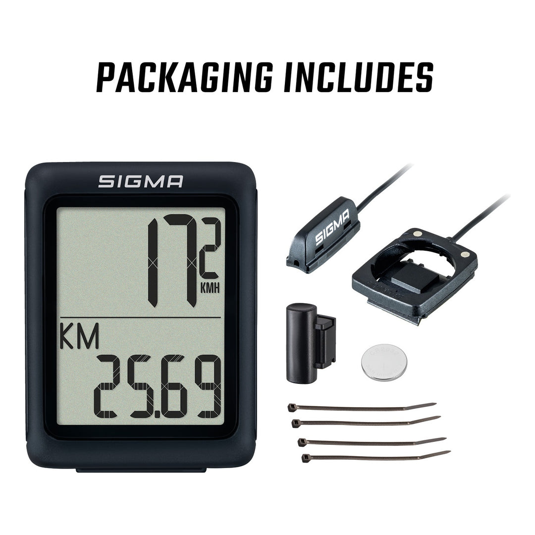 SIGMA SPORT Sigma Computer BC 5.0 WR kabelgebunden schwarz