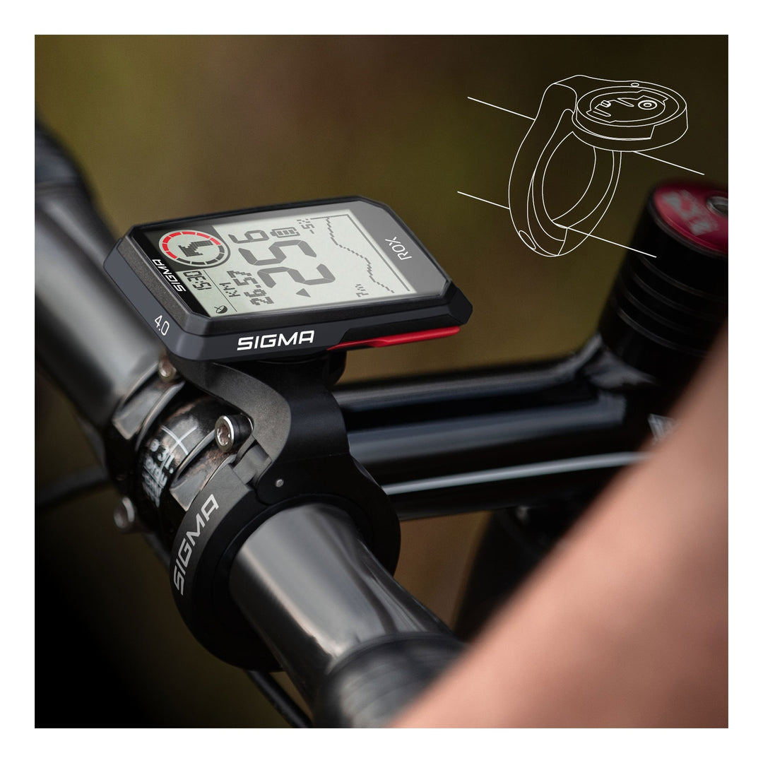 SIGMA SPORT Sigma Computer Lenkerhalterung Over Clamp Butler GPS schwarz
