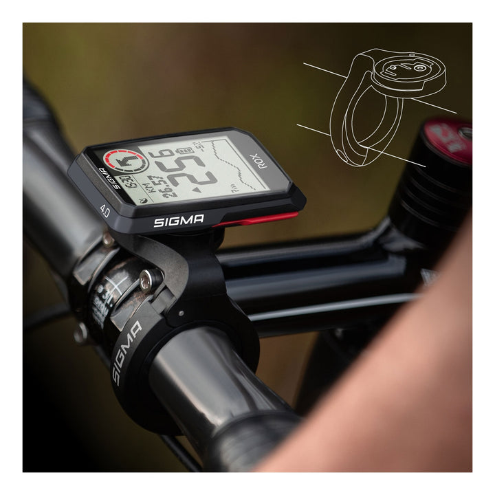 SIGMA SPORT Sigma Computer Lenkerhalterung Over Clamp Butler GPS schwarz