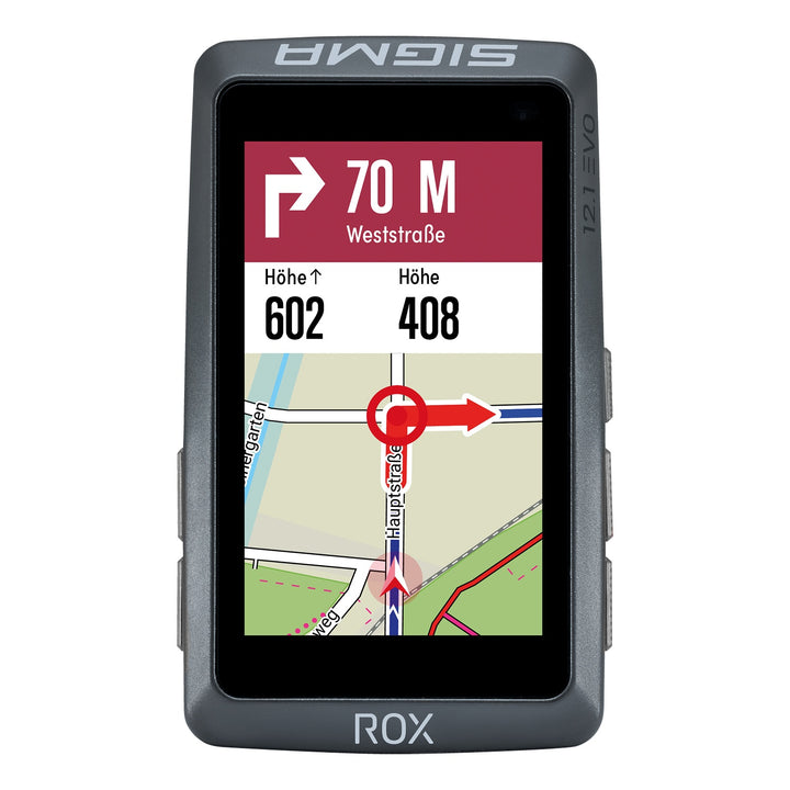 SIGMA SPORT Sigma Computer ROX 12.1 Evo GPS Basic grau night