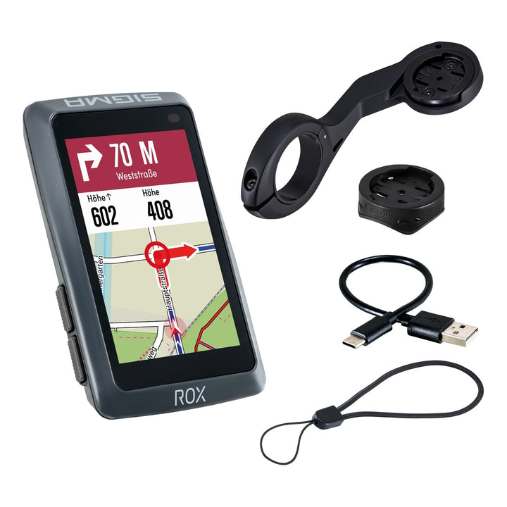 SIGMA SPORT Sigma Computer ROX 12.1 Evo GPS Basic grau night