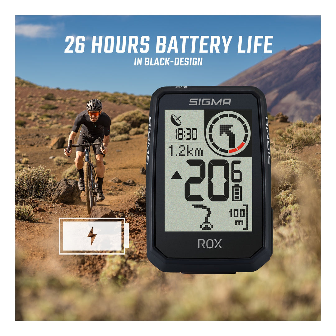 SIGMA SPORT Sigma Computer ROX 2.0 Endurance GPS Set schwarz