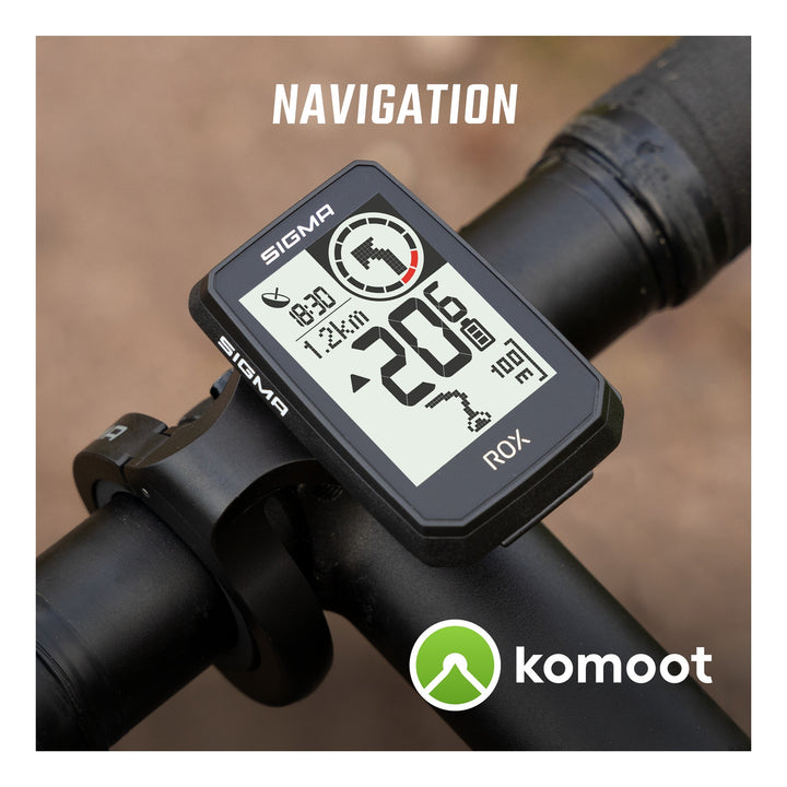 SIGMA SPORT Sigma Computer ROX 2.0 Endurance GPS Set schwarz