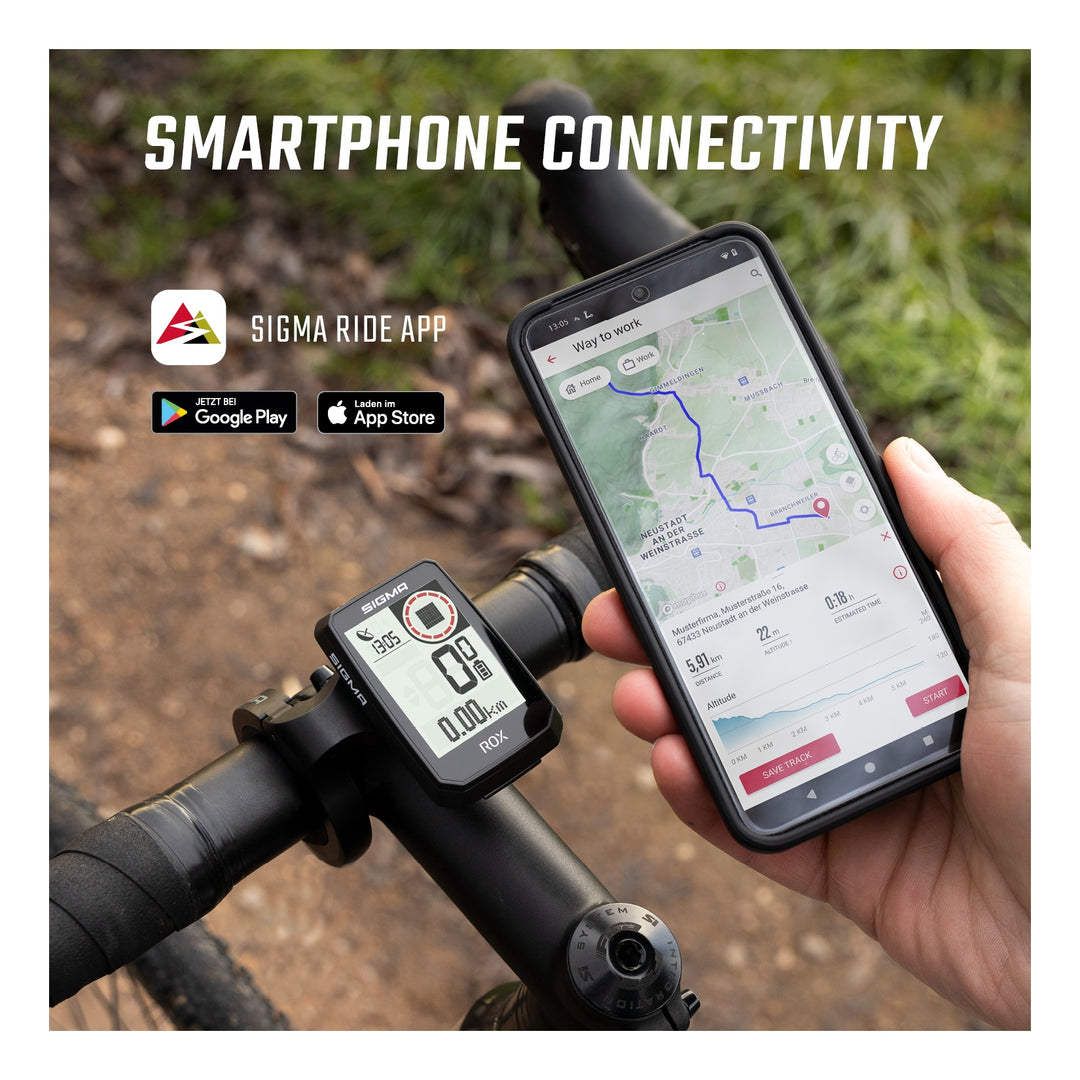 SIGMA SPORT Sigma Computer ROX 2.0 Endurance GPS Set schwarz