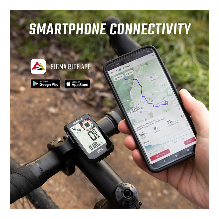 SIGMA SPORT Sigma Computer ROX 2.0 Endurance GPS Set schwarz