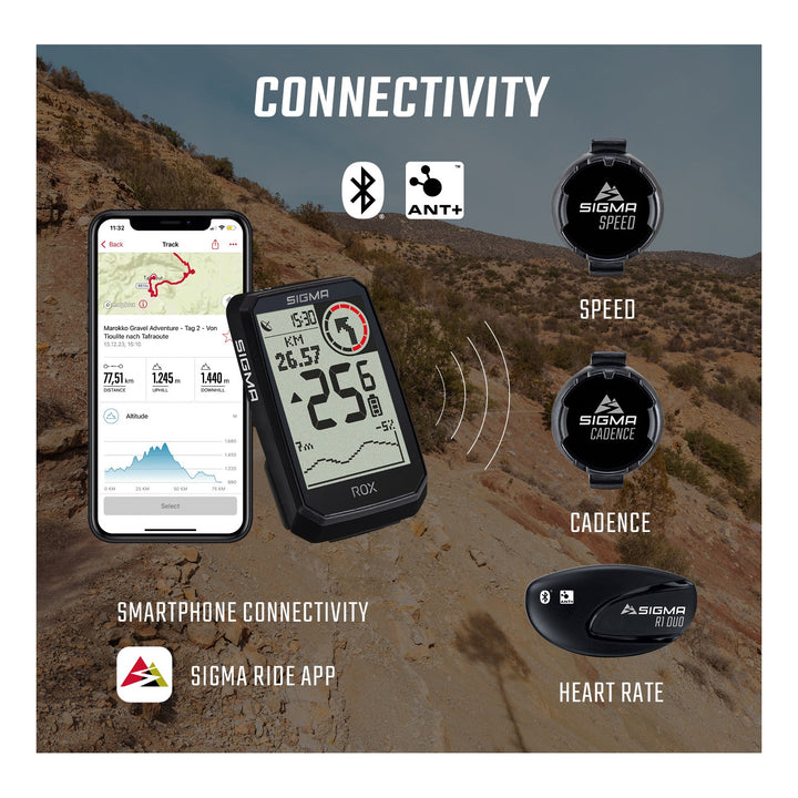 SIGMA SPORT Sigma Computer ROX 4.0 Endurance GPS Basic schwarz
