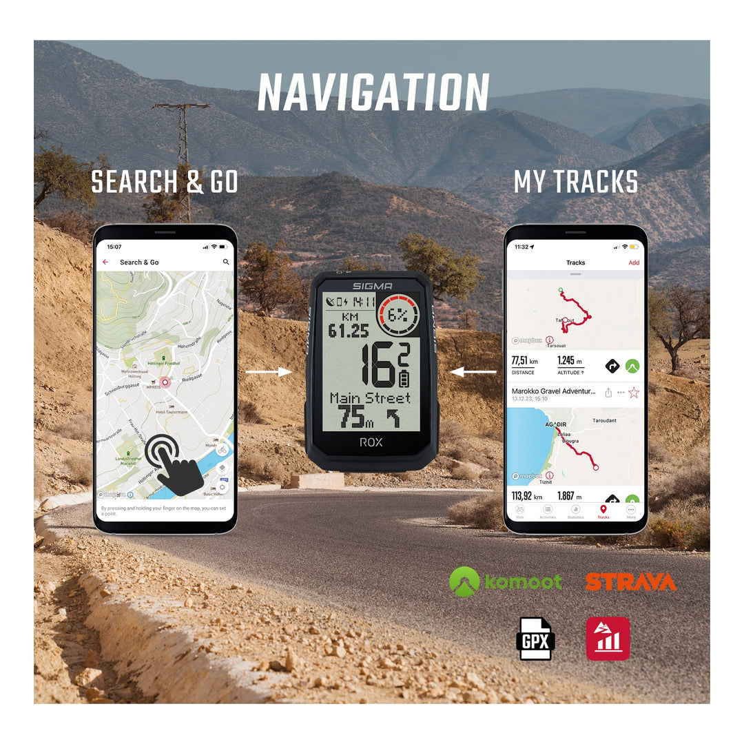 SIGMA SPORT Sigma Computer ROX 4.0 Endurance GPS Basic schwarz