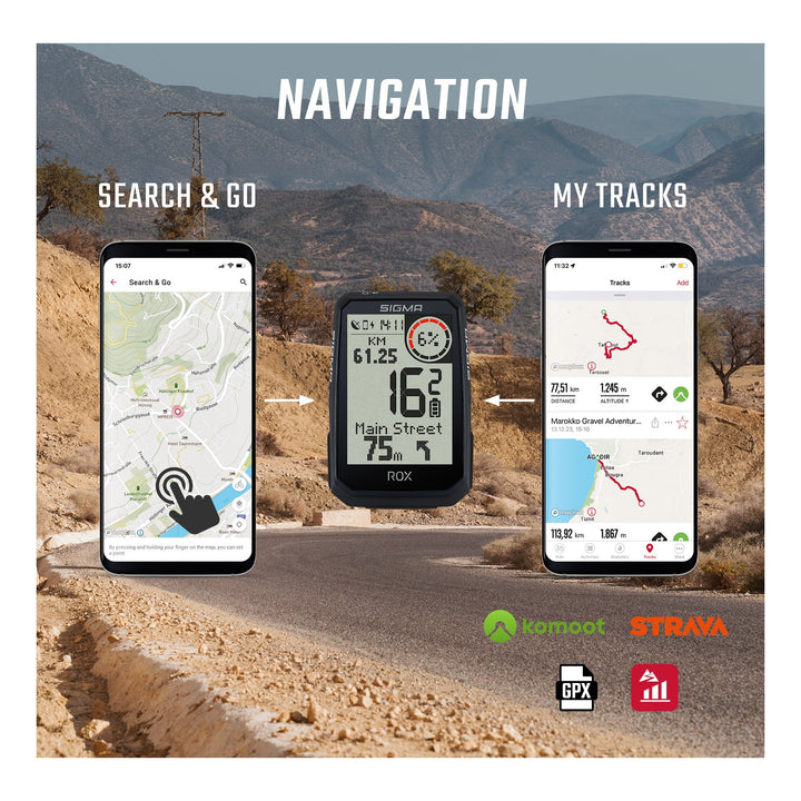 SIGMA SPORT Sigma Computer ROX 4.0 Endurance GPS Basic schwarz