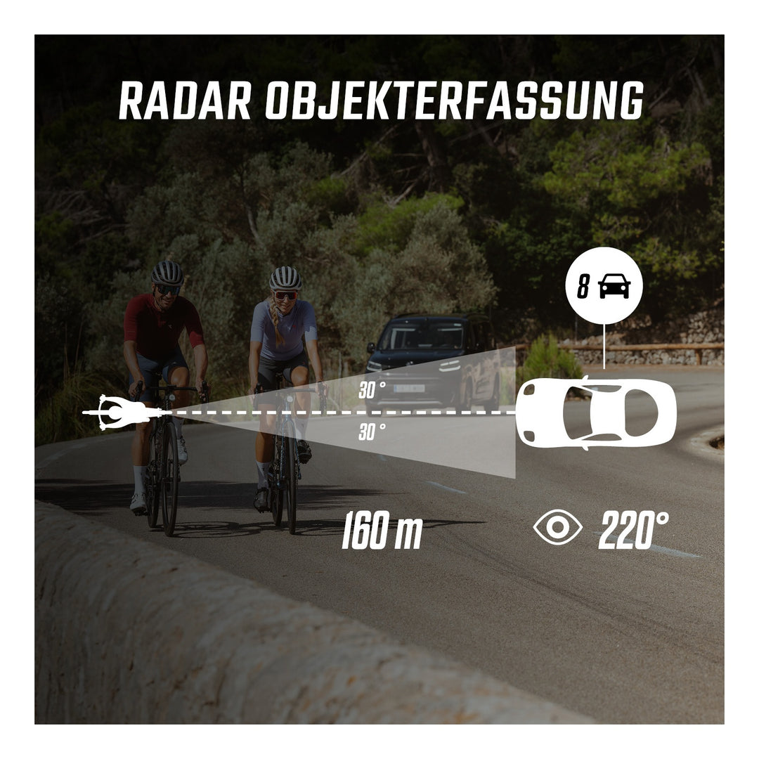 SIGMA SPORT Sigma Rücklicht Reco 81 link Radar schwarz