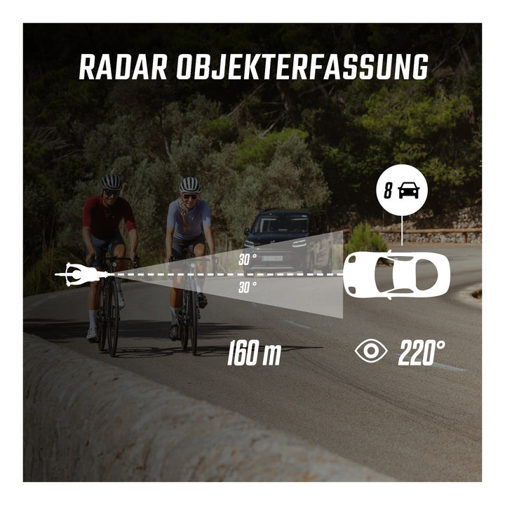 SIGMA SPORT Sigma Rücklicht Reco 81 link Radar schwarz