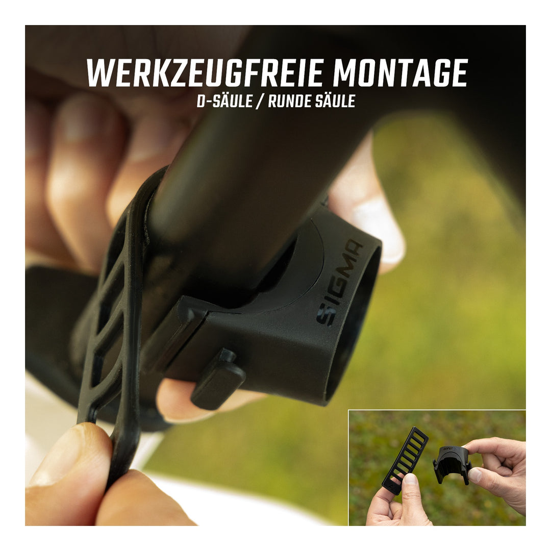 SIGMA SPORT Sigma Rücklicht Reco 81 link Radar schwarz