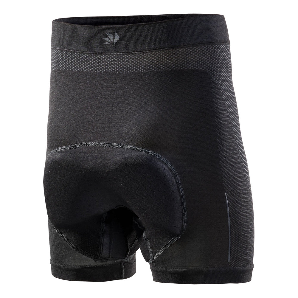 SIXS Funktionsleggings kurz BT CC2L Unisex schwarz-grau