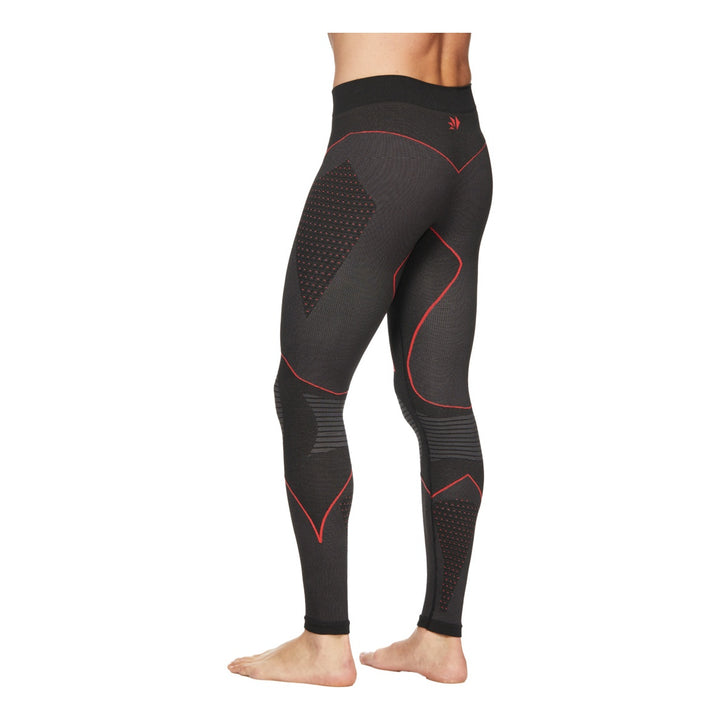 SIXS Funktionsleggings lang Blazefit PNXW CU Unisex schwarz-rot