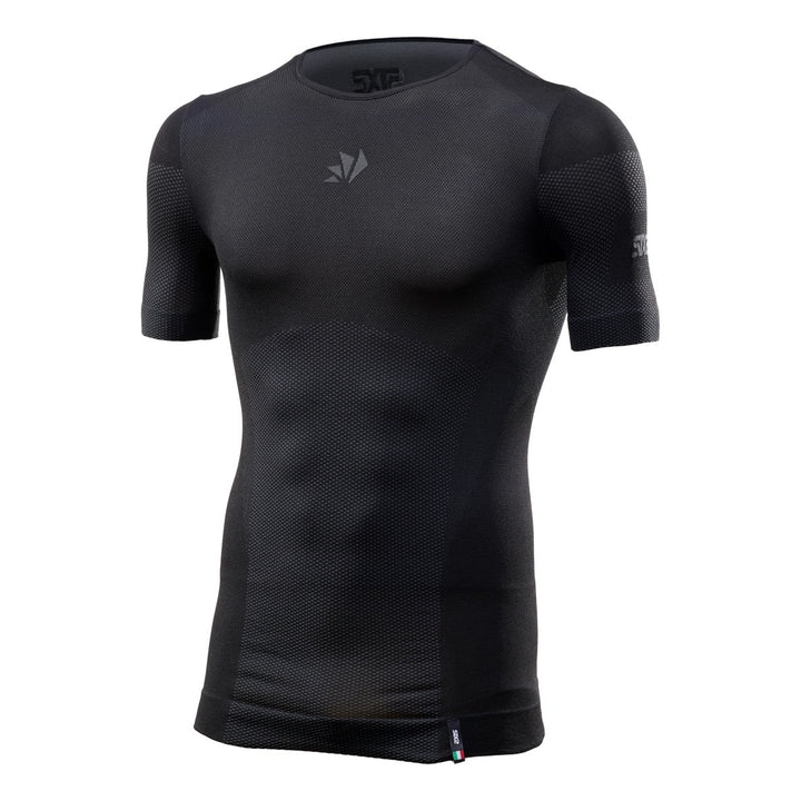 SIXS Funktionsshirt kurzarm BT TS1L V2 Unisex schwarz-dunkelgrau