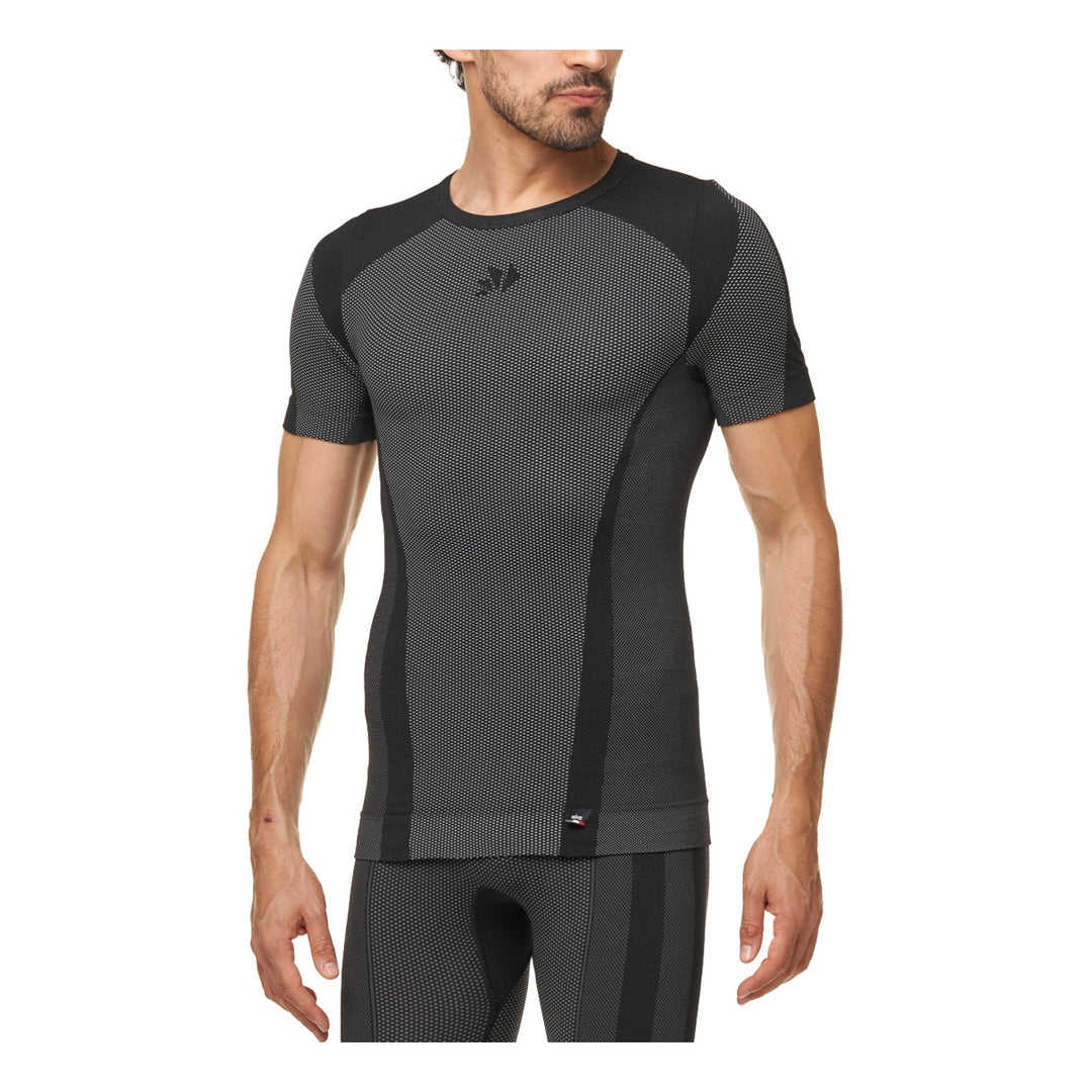 SIXS Funktionsshirt kurzarm TS1 V2 Unisex schwarz-carbon